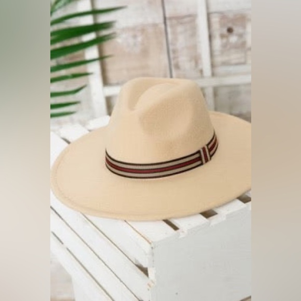 Eleve: The Fedora Line Cream Color